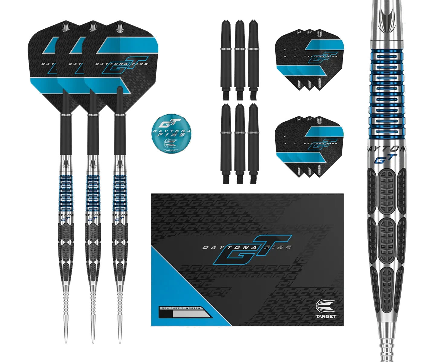 Target Daytona Fire GT01 | Dartpilar | Köp hos Biljardexperten