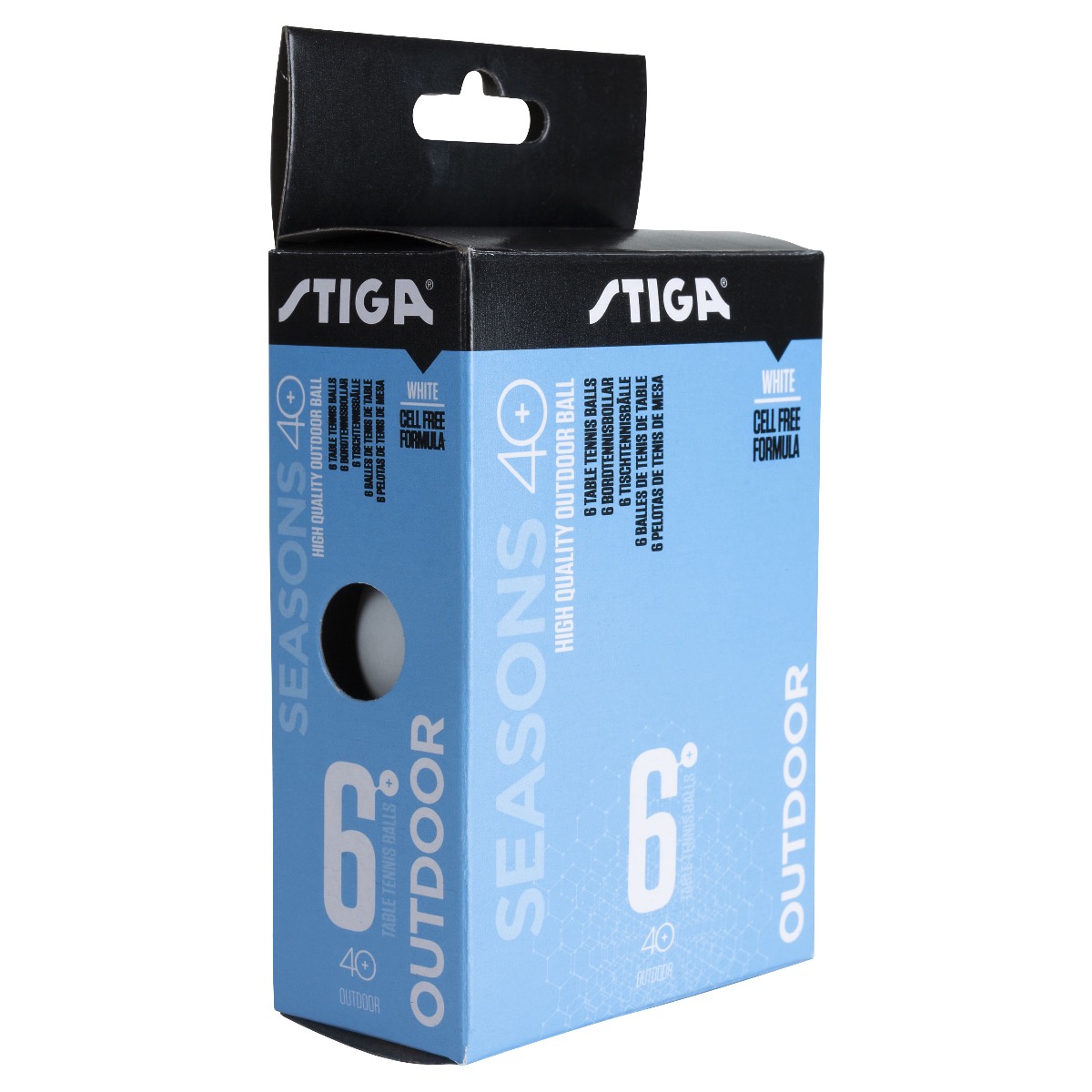 Stiga Seasons Outdoor 6-pack - bordtennis