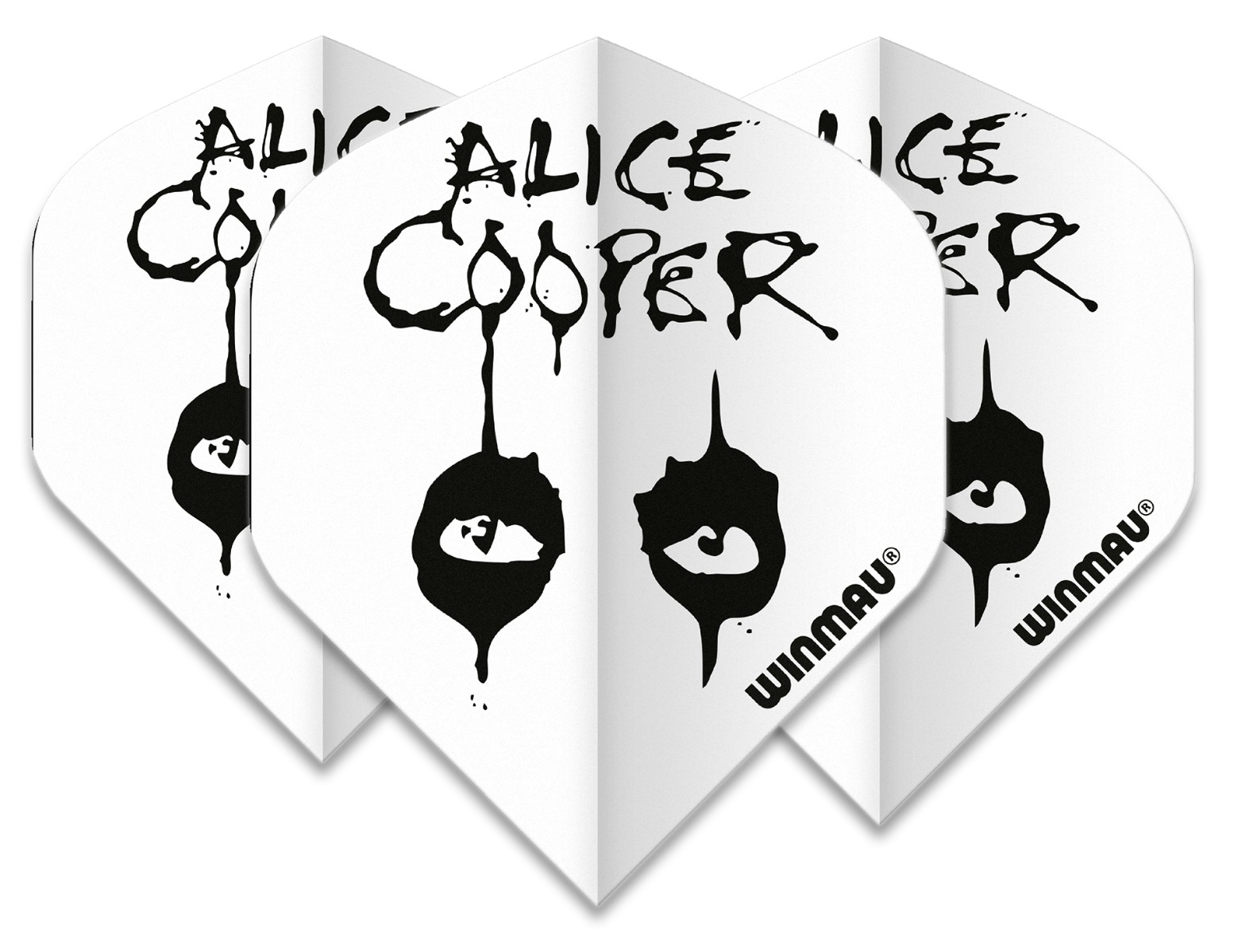 Winmau Rhino Alice Cooper White - snygga