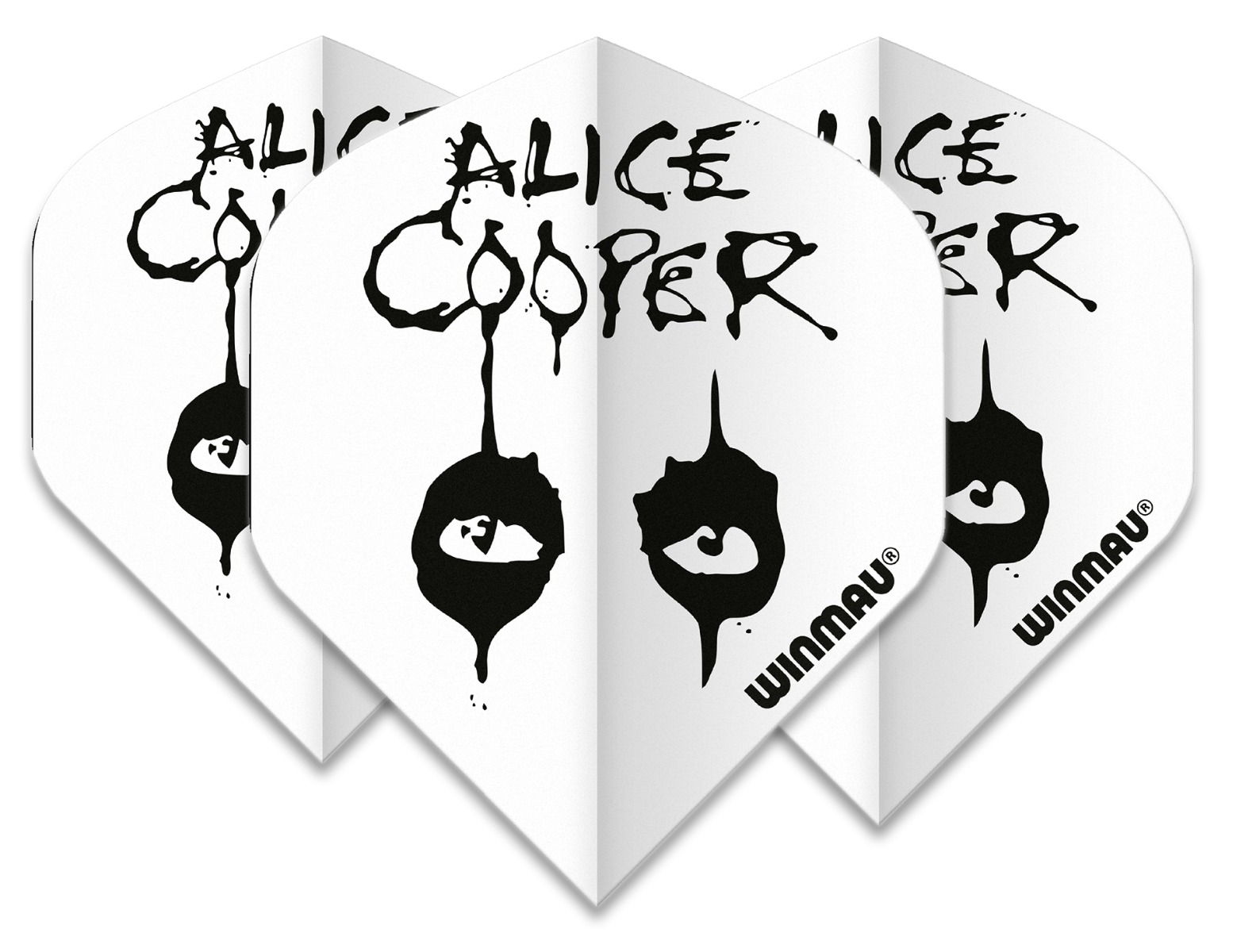 Winmau Rhino Alice Cooper White