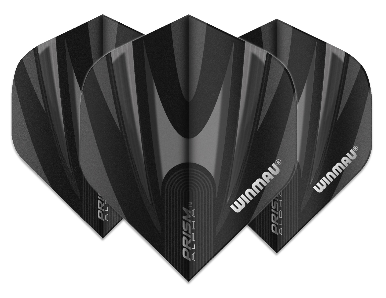 Winmau Prism Alpha Black & Grey