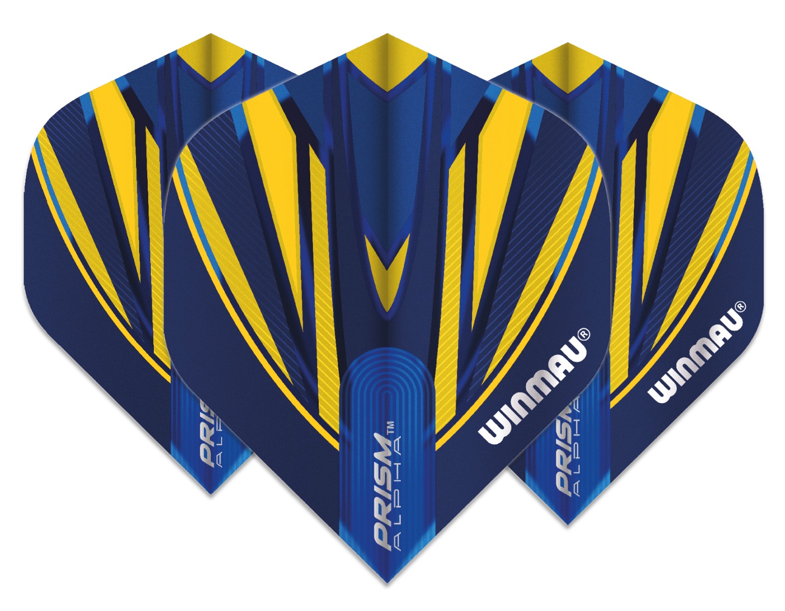 Winmau Prism Alpha Blue/Yellow