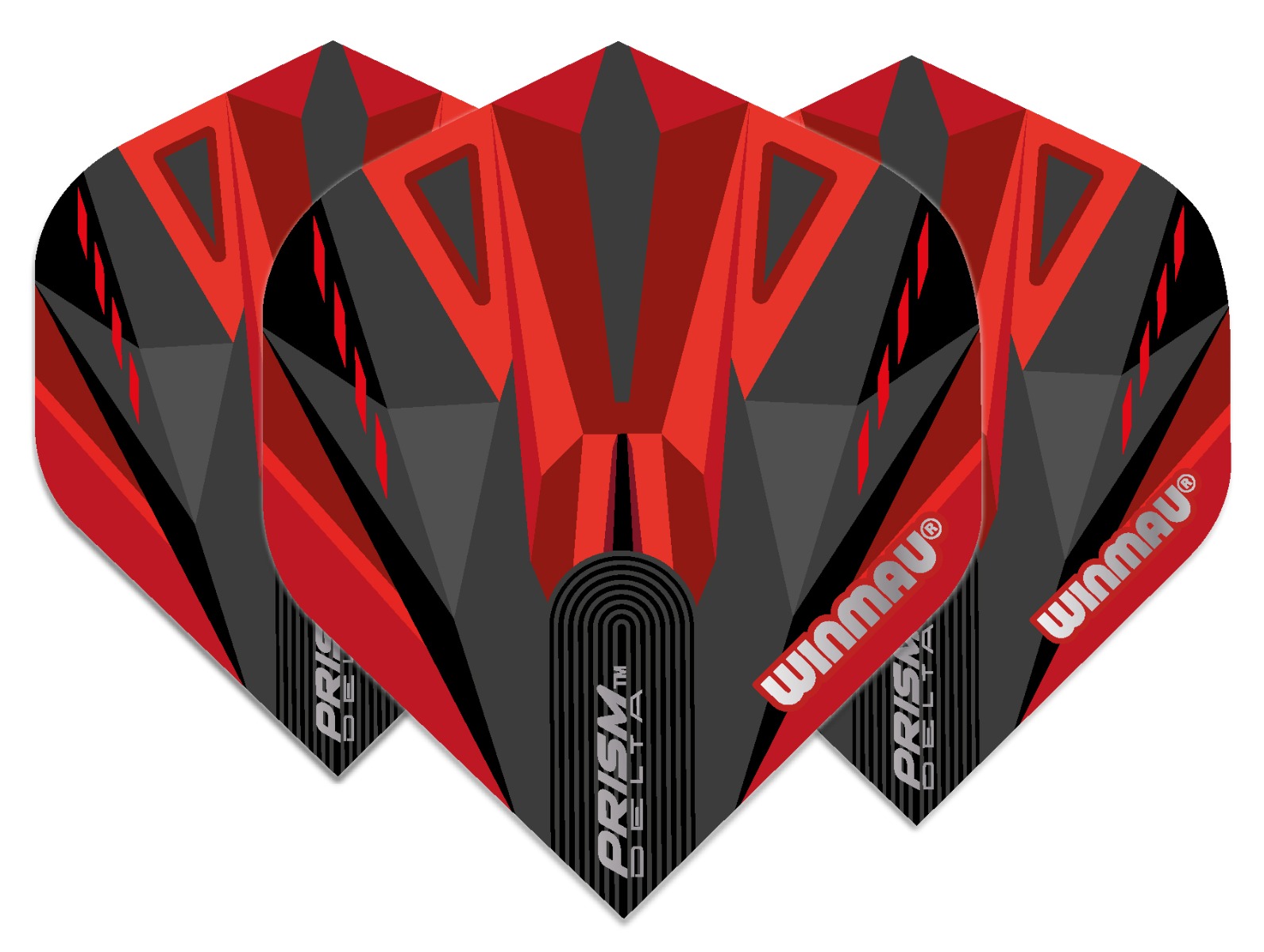 Winmau Prism Delta Red/Black