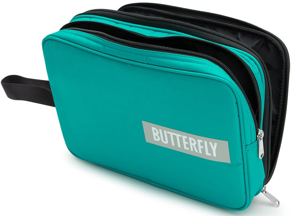 Butterfly Logo Double Green Bordtennisrack
