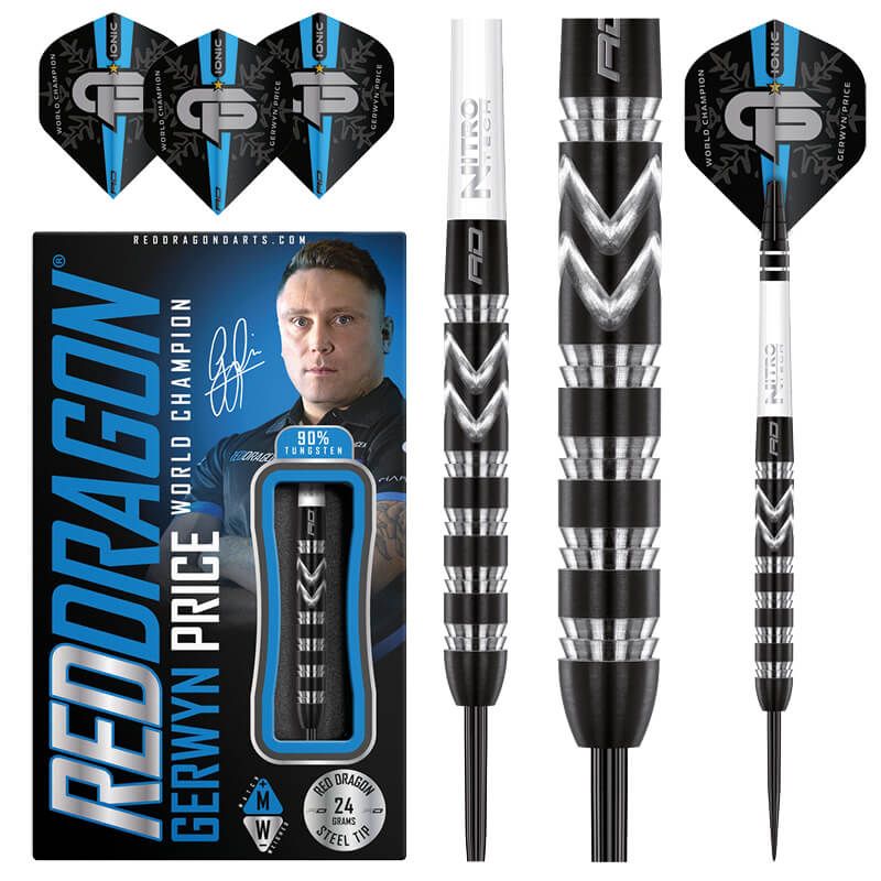 Red Dragon Iceman World Championship SE-24 gr Dartpil - tungsten